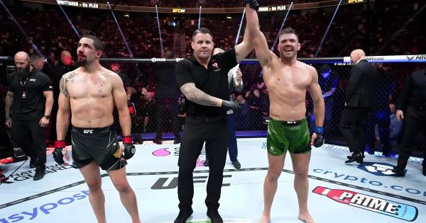 Роберт Уиттакер хочет драться с Дрикусом дю Плесси за титул UFC