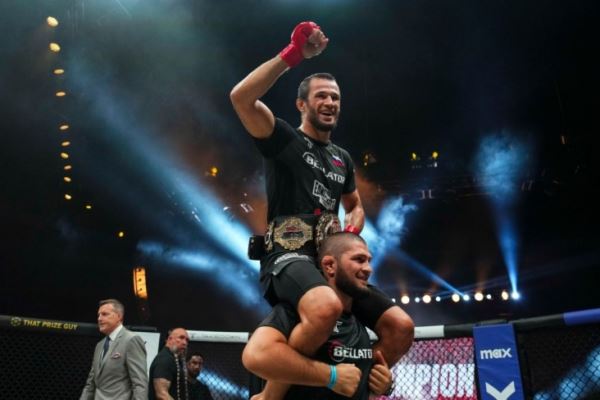 Усман Нурмагомедов — Александр Шаблий, Bellator, кто победил, как закончился бой, результат боя, все итоги